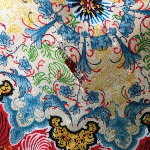 Anthropologie Kas New York Winterstar Boho Kaleidoscope Blouse Sz 2 Multicolor - Picture 11 of 15